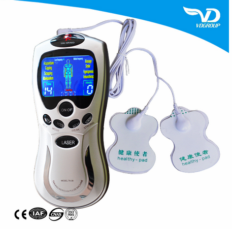 pulse tens acupuncture massage health herald electric physical digital magnetic therapy machine massagers